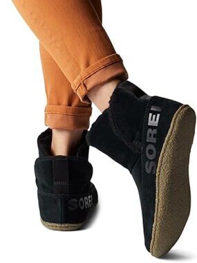 SOREL Women's Nakiska Bootie - Size 6, Black